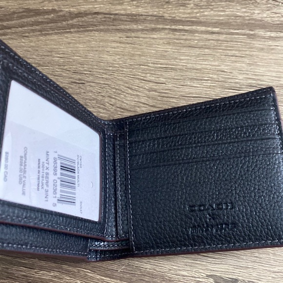 Coach Mint + Serf 3 in 1 Wallet NWT - Picture 3 of 6